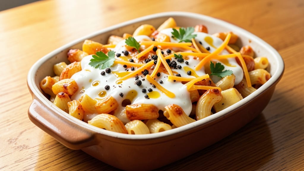 Baked Macaroni with White Sauce Recipe: One-Pan Cheesy Comfort in 30 Minutes