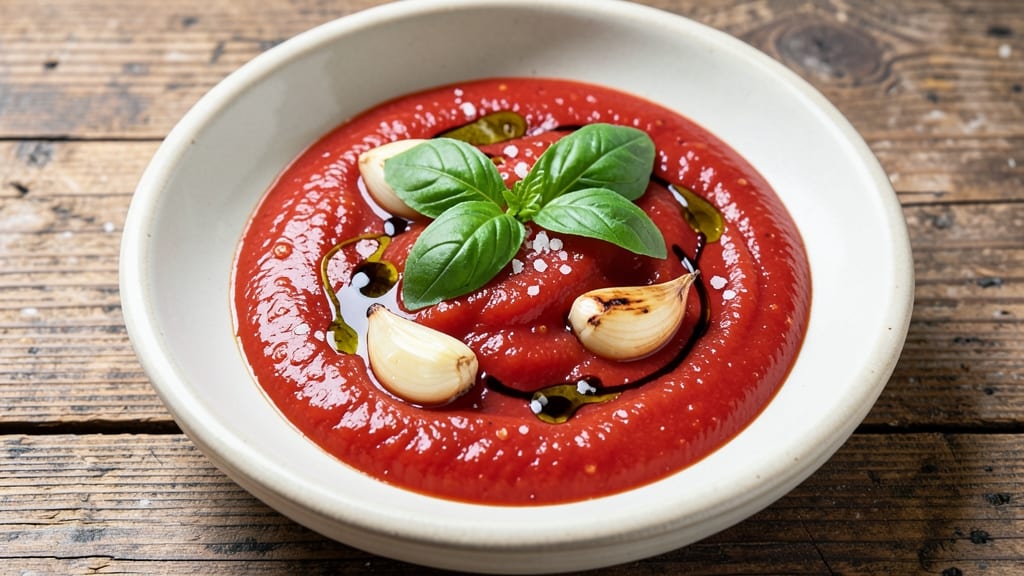 Authentic Italian Pizza Sauce Recipe From Scratch: Slow-Simmered Tomato Depth With Fresh Basil Brightness