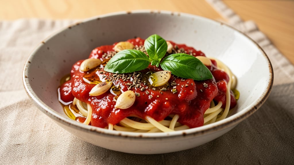 Authentic Italian Pasta Sauce Recipe From Scratch: Slow-Simmered Tomato Depth With Fresh Basil Brightness