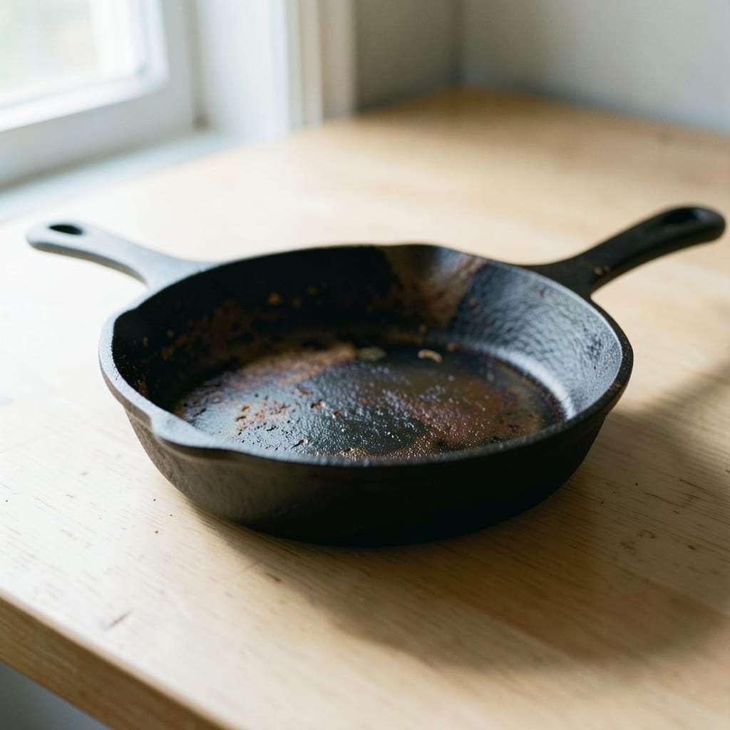 The cast iron skillet