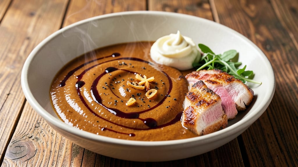 Cam's Ham Sauce Recipe: Smoky Chipotle-Tomato Richness With Celery Crown Crunch