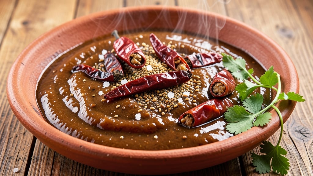 Authentic Mexican Brown Enchilada Sauce Recipe: Smoky Chipotle and Cumin-Toasted Tomato Base