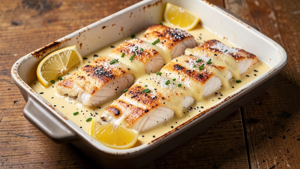 Baked Fish in Cheese Sauce Recipe: Crispy Top, Melty Interior Magic
