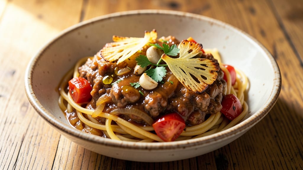 Best Spaghetti Meat Sauce Recipe From Scratch: Slow-Simmered Umami with Celery Crown Crunch