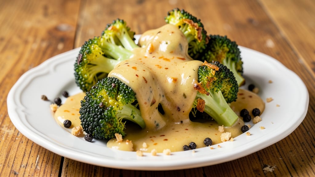 Baked Broccoli With Cheese Sauce Recipe: Crispy-Topped Cheesy Comfort in One Dish