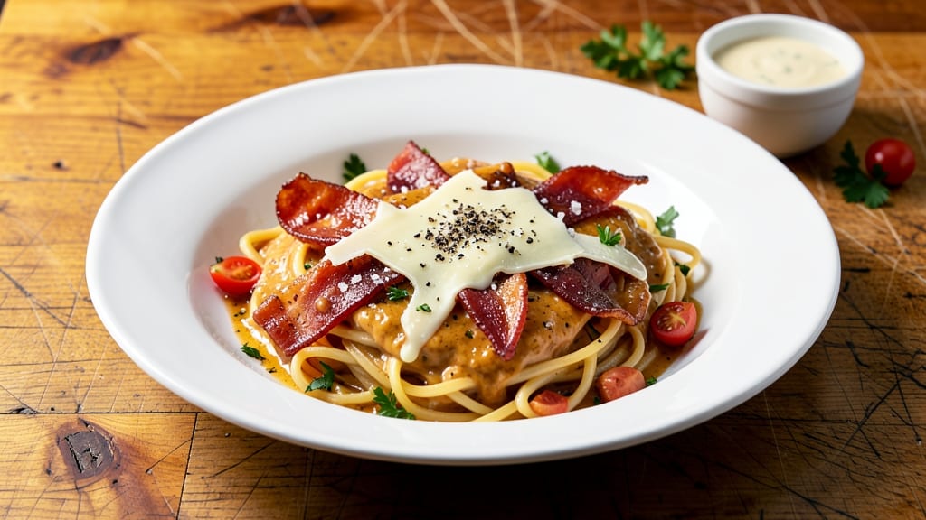 Bacon Carbonara Sauce Recipe: Crispy Pancetta and Egg-Yolk Luxe